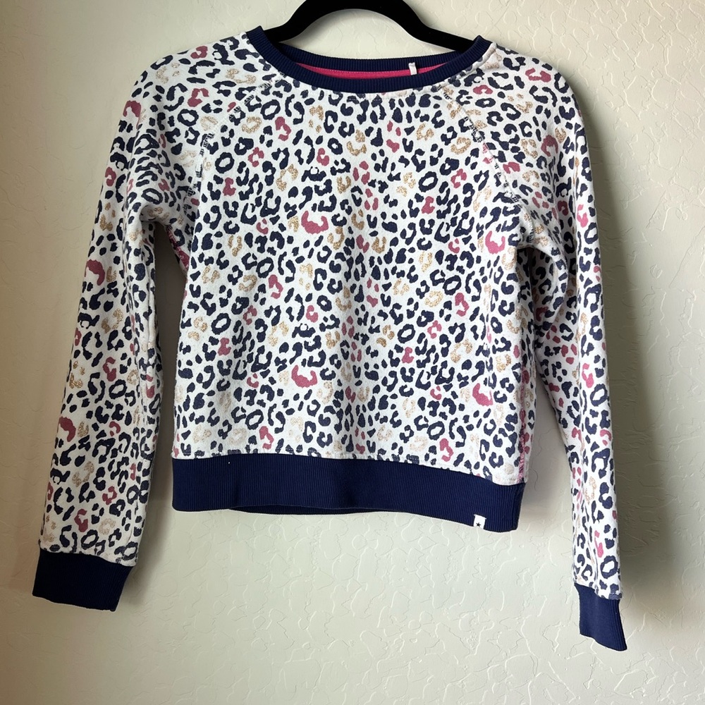 Girl’s Cheetah Print sweatshirt